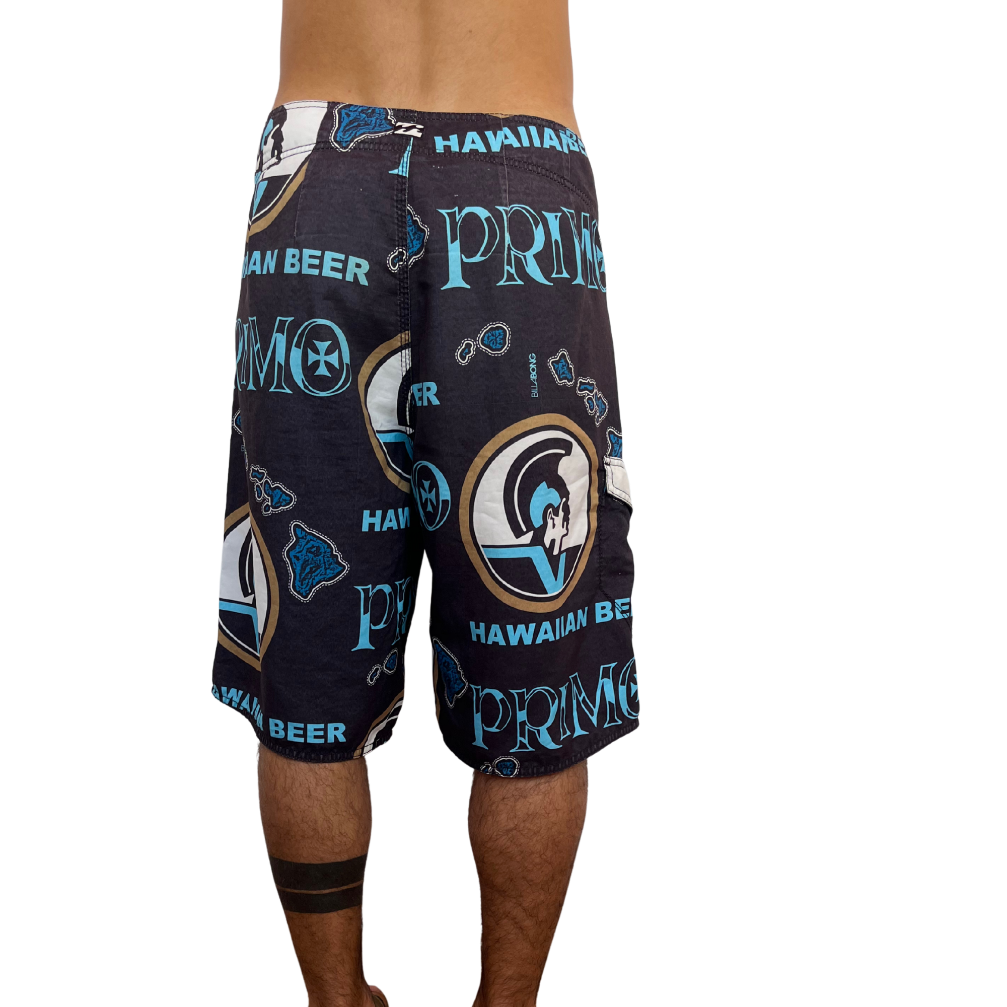 Bermuda Vintage Billabong x Primo Beer (32) "C:78 L:55"