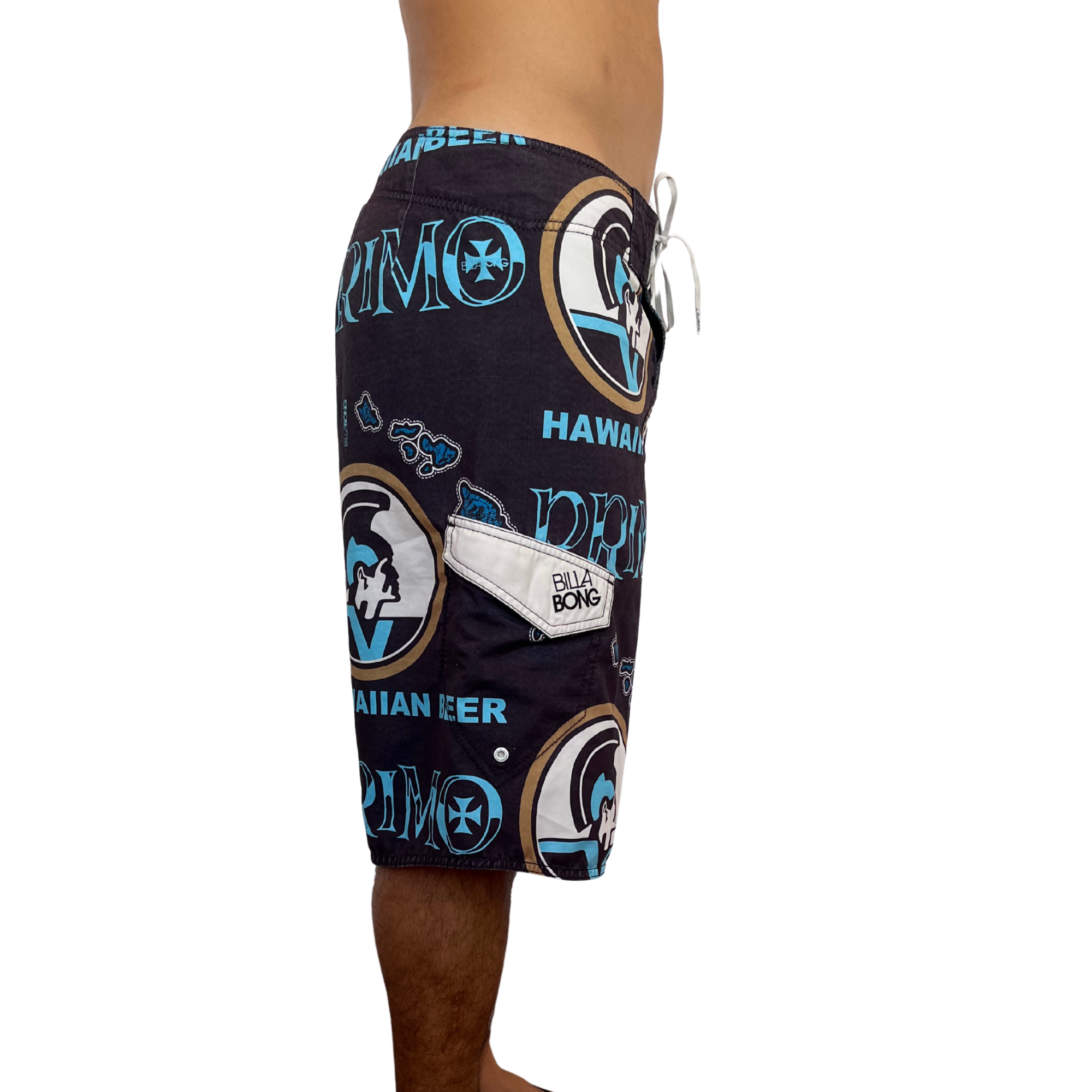 Bermuda Vintage Billabong x Primo Beer (32) "C:78 L:55"