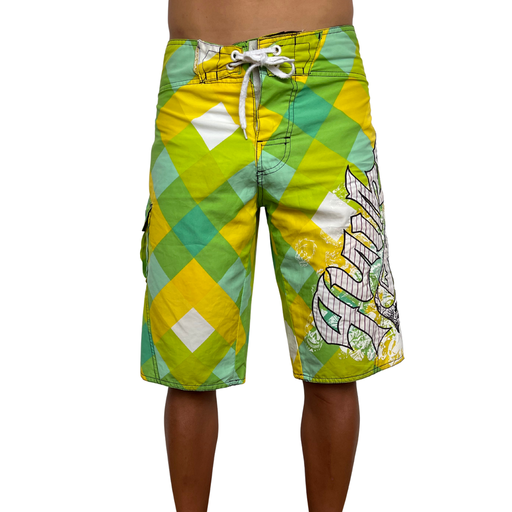 Bermudas Vintage Quiksilver (32) "C:80 L:56"