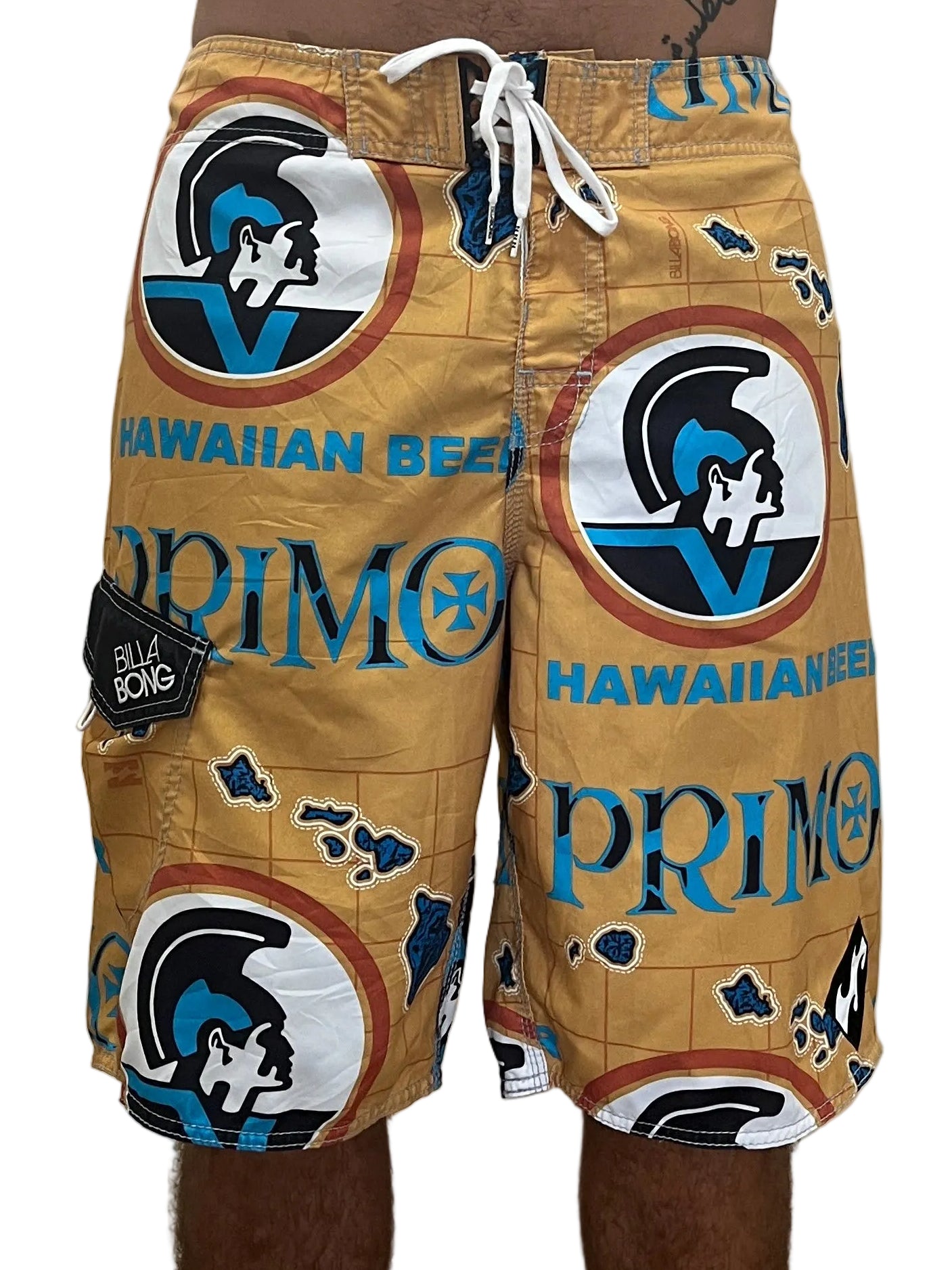 Bermuda Vintage Billabong x Primo Beer "C:85 L:57"